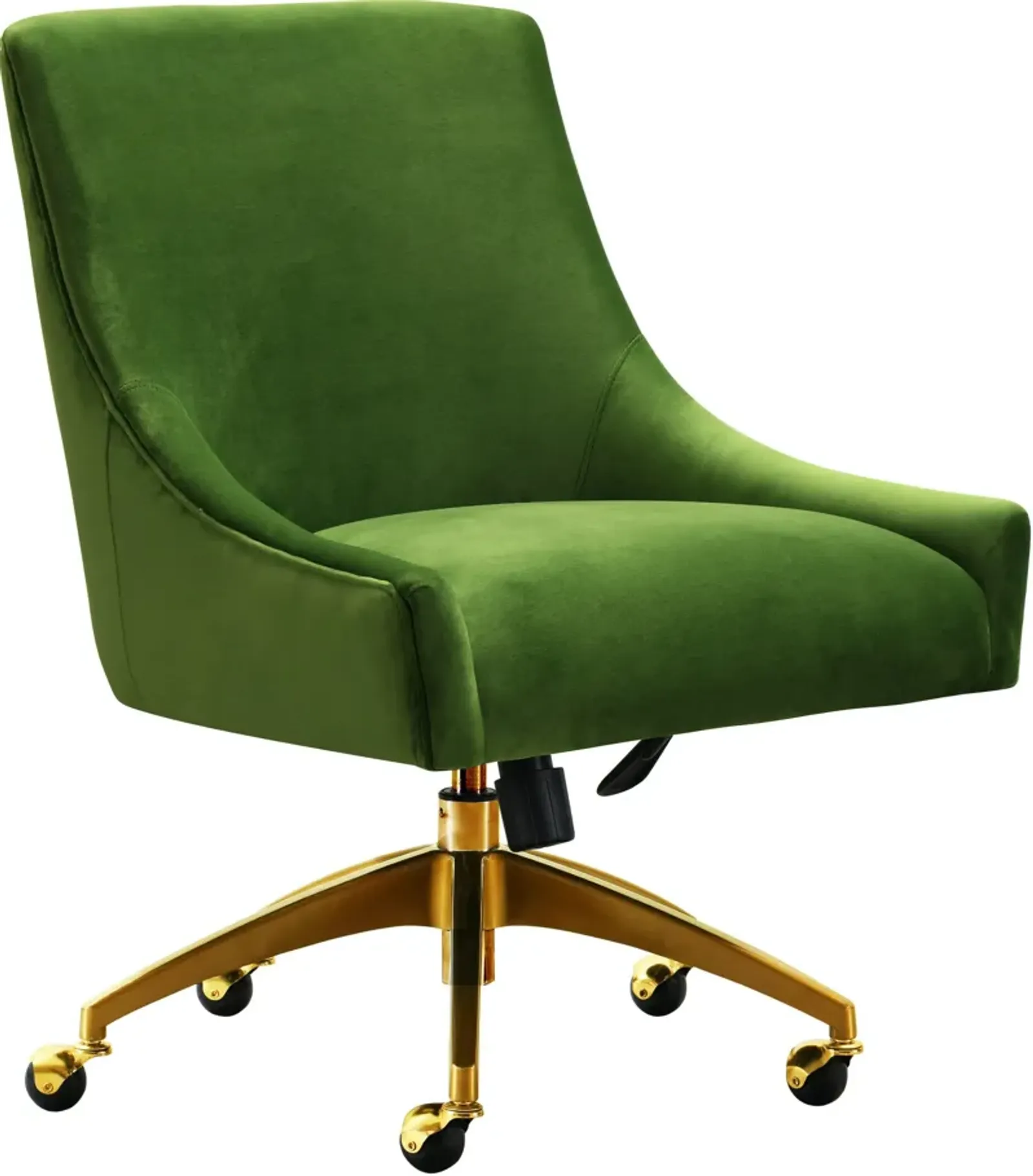 Maddie Upholstered Desk Chair - Green