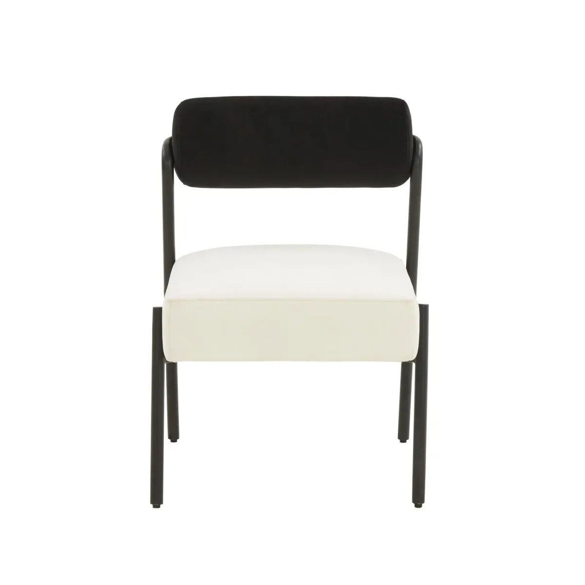 Manolo Accent Chair - Black/Cream