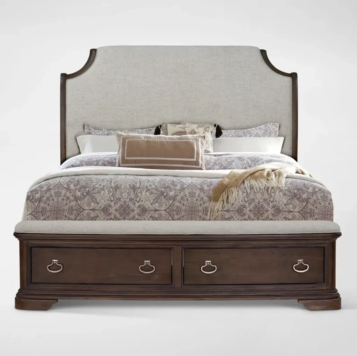 Grace Upholstered Storage Bed - King