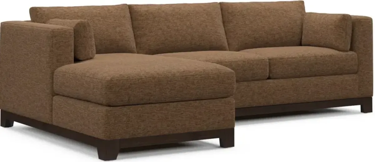 Brentwood Foam Comfort Sectional - Balvi Truffle