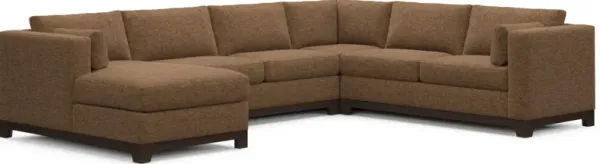 Brentwood Hybrid Comfort 4 Pc. Living Room - Balvi Truffle