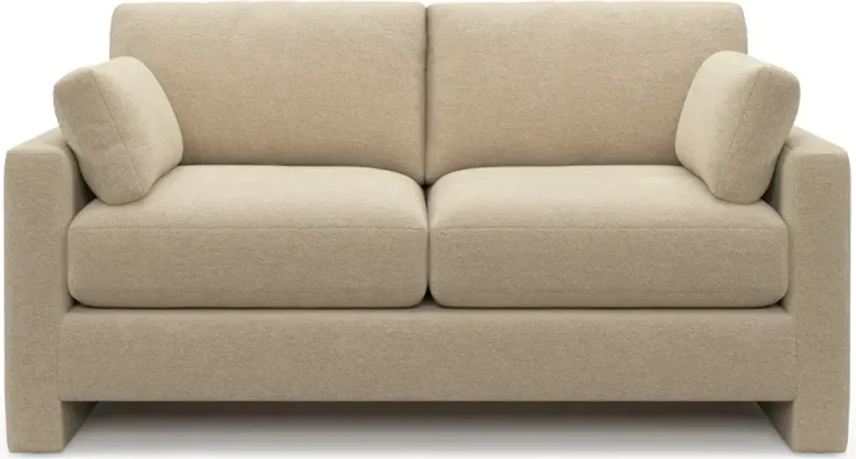 Forbes Foam Comfort Loveseat - Midcentury Sand