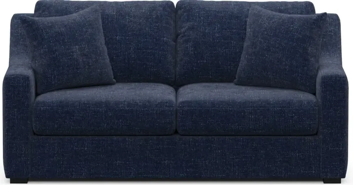 Dobson Foam Comfort Loveseat - Sundar Navy