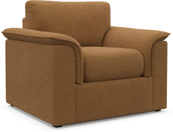 Morse Foam Comfort Chair and a Half - Nora Camel
