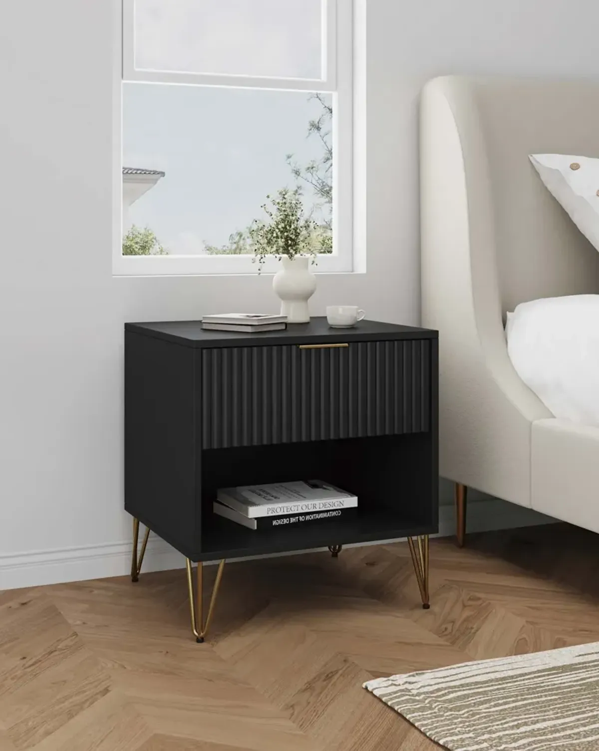 Sheridan Nightstand - Black