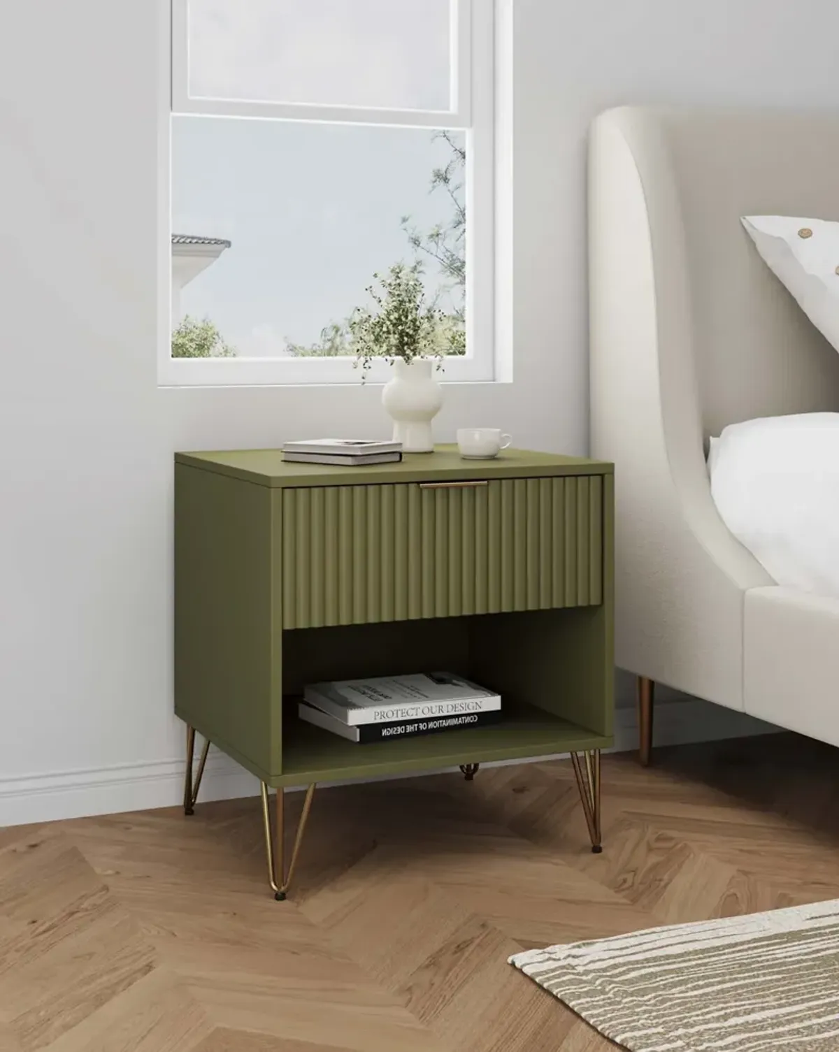 Sheridan Nightstand - Green