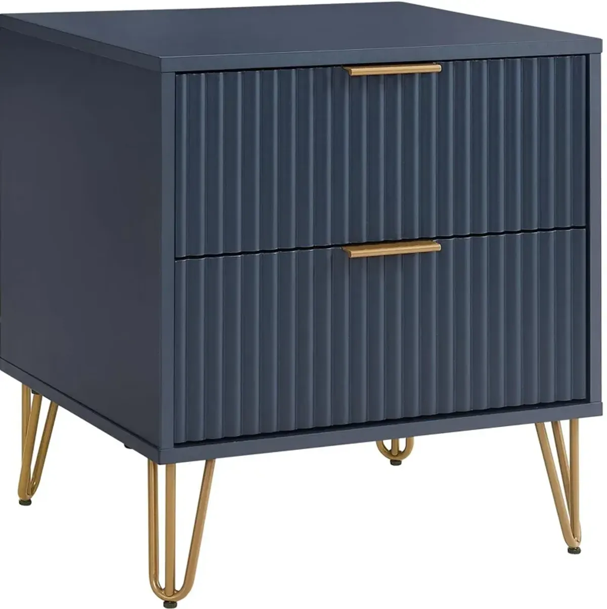 Sheridan 2-Drawer Nightstand - Blue