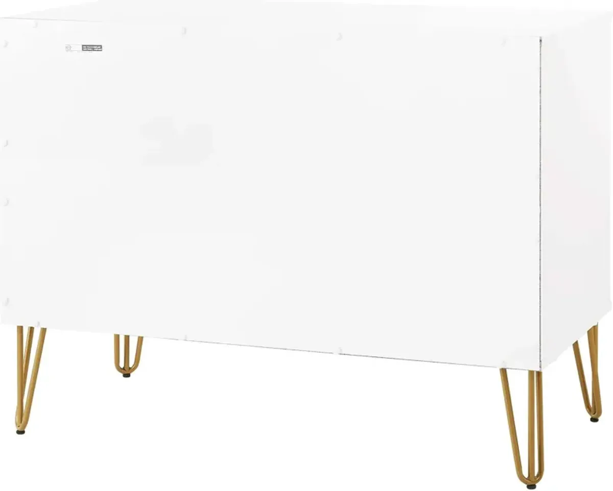 Sheridan 3-Drawer Dresser - White