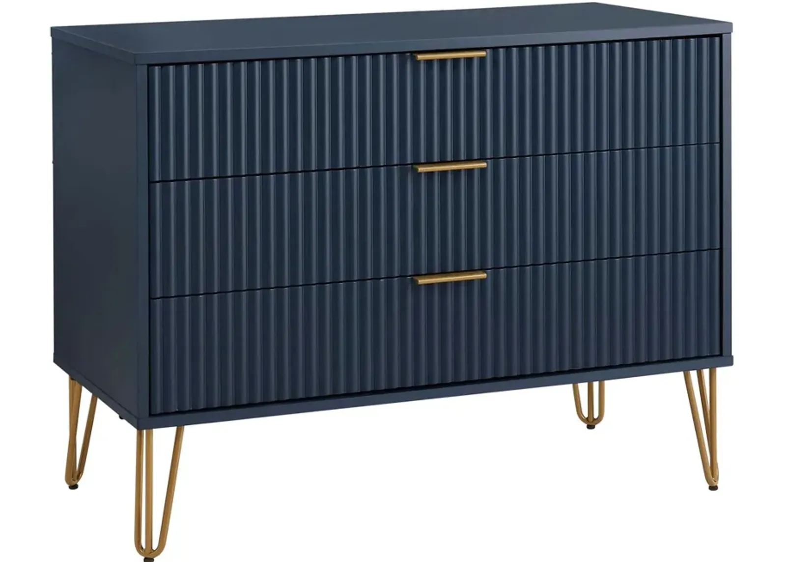 Sheridan 3-Drawer Dresser - Blue