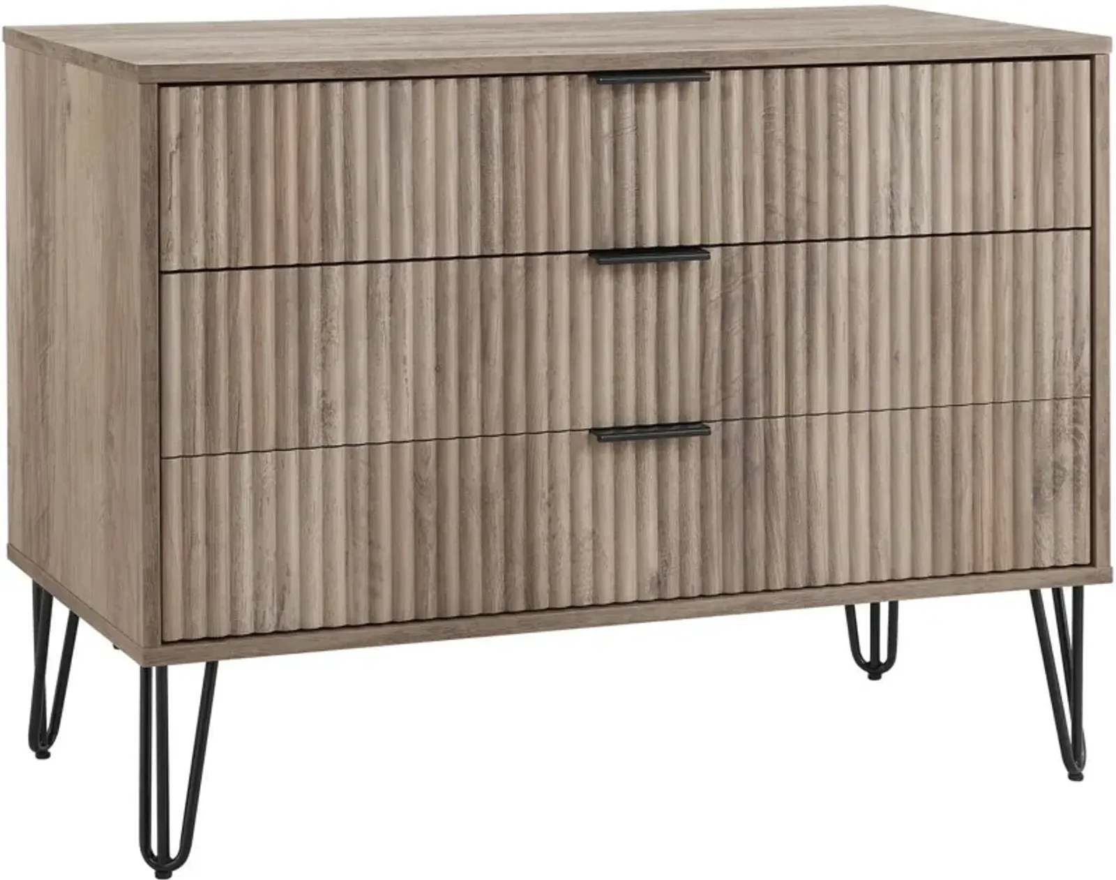 Sheridan 3-Drawer Dresser - Gray