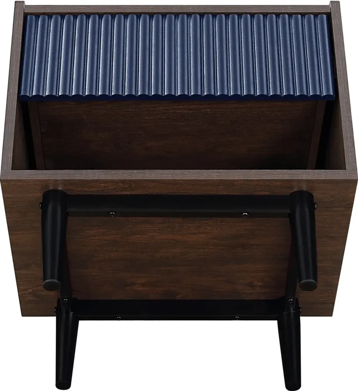 Colter Nightstand - Brown/Blue