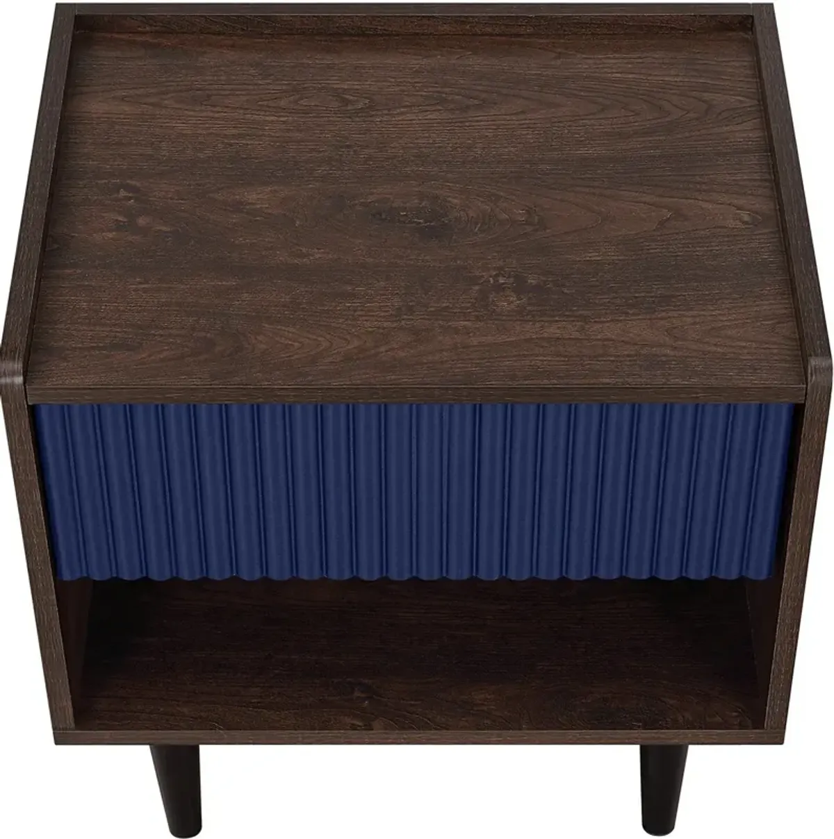 Colter Nightstand - Brown/Blue