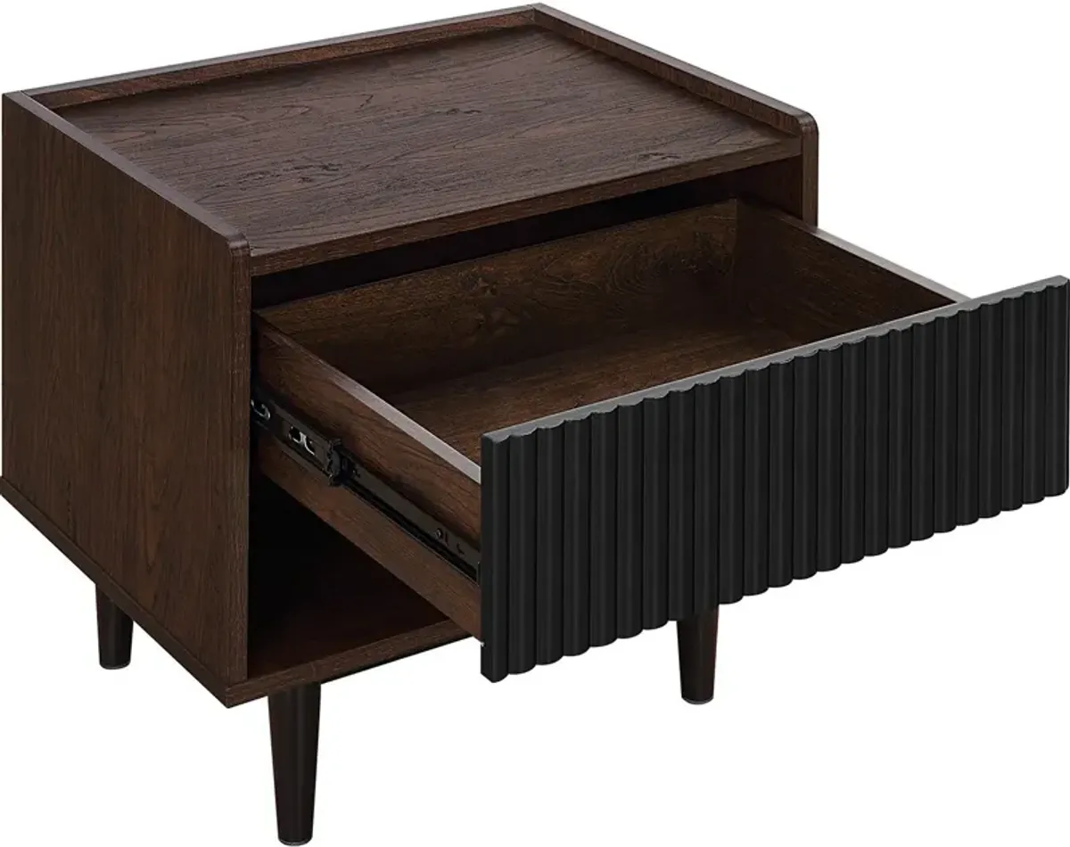 Colter Nightstand - Brown/Black