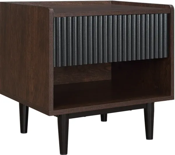 Colter Nightstand - Brown/Black