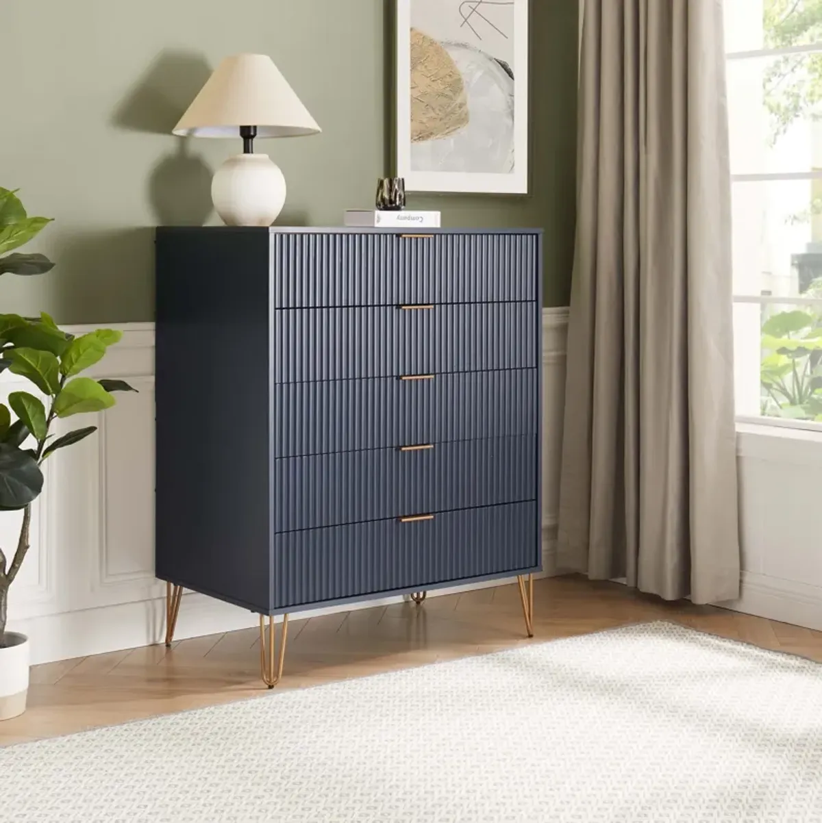 Sheridan Chest - Blue