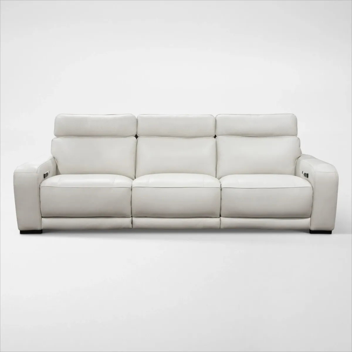 Summit Triple-Power 3-Piece Reclining Sofa with Immersive Sound - Ice