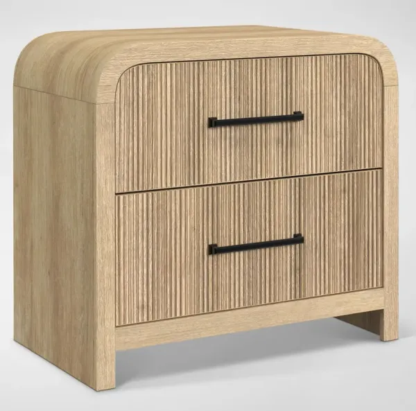 Monty Nightstand with USB Charging