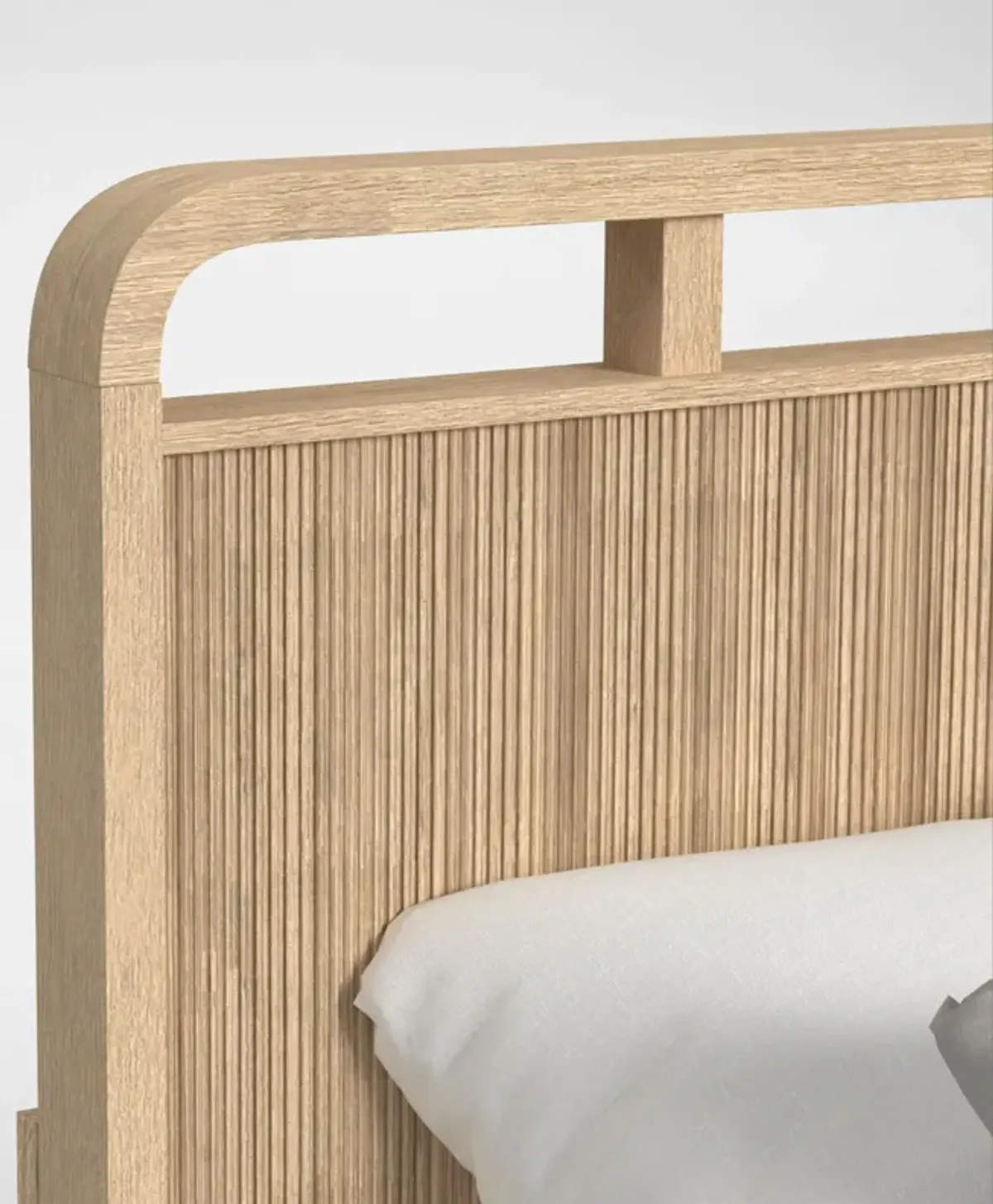 Monty 5-Piece Storage Bedroom Set with Dresser and Mirror - King