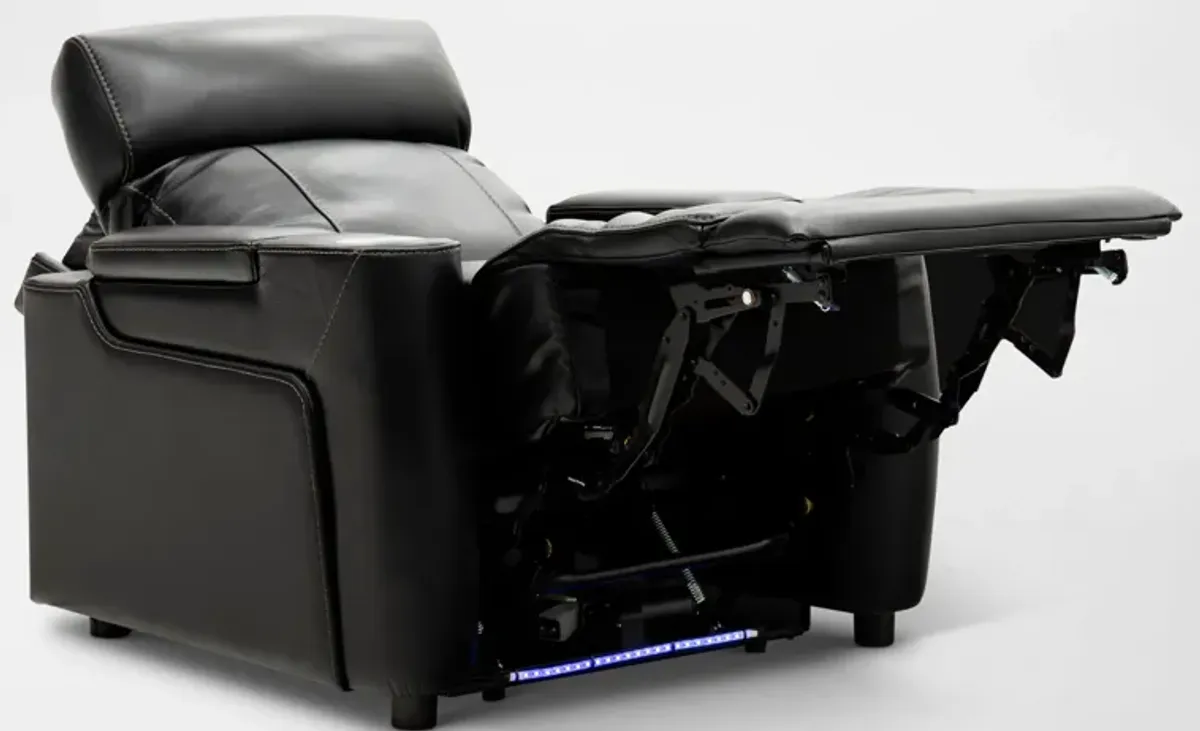 Omni Triple-Power Recliner with Immersive Sound - Black