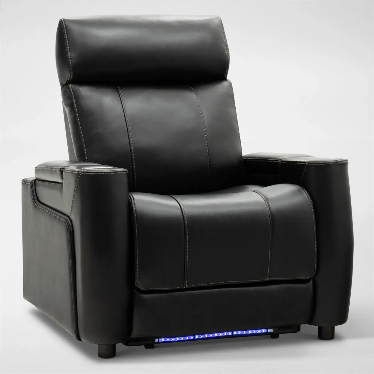 Omni Triple-Power Recliner with Immersive Sound - Black