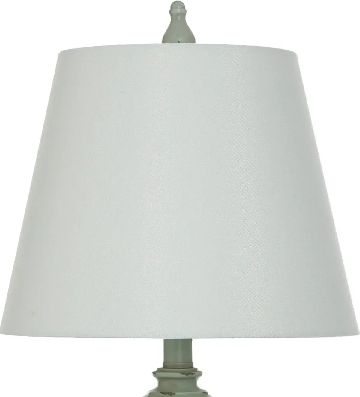 Bhaskara Table Lamp - Distressed Blue/Green