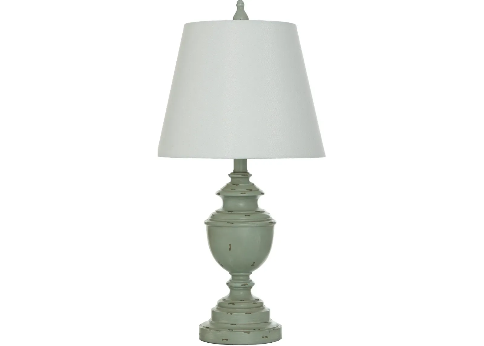 Bhaskara Table Lamp - Distressed Blue/Green