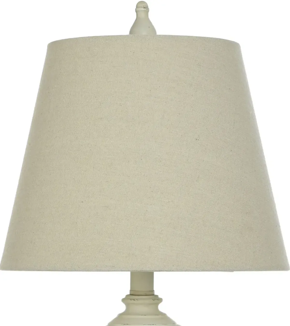 Bhaskara Table Lamp - Distressed Cream