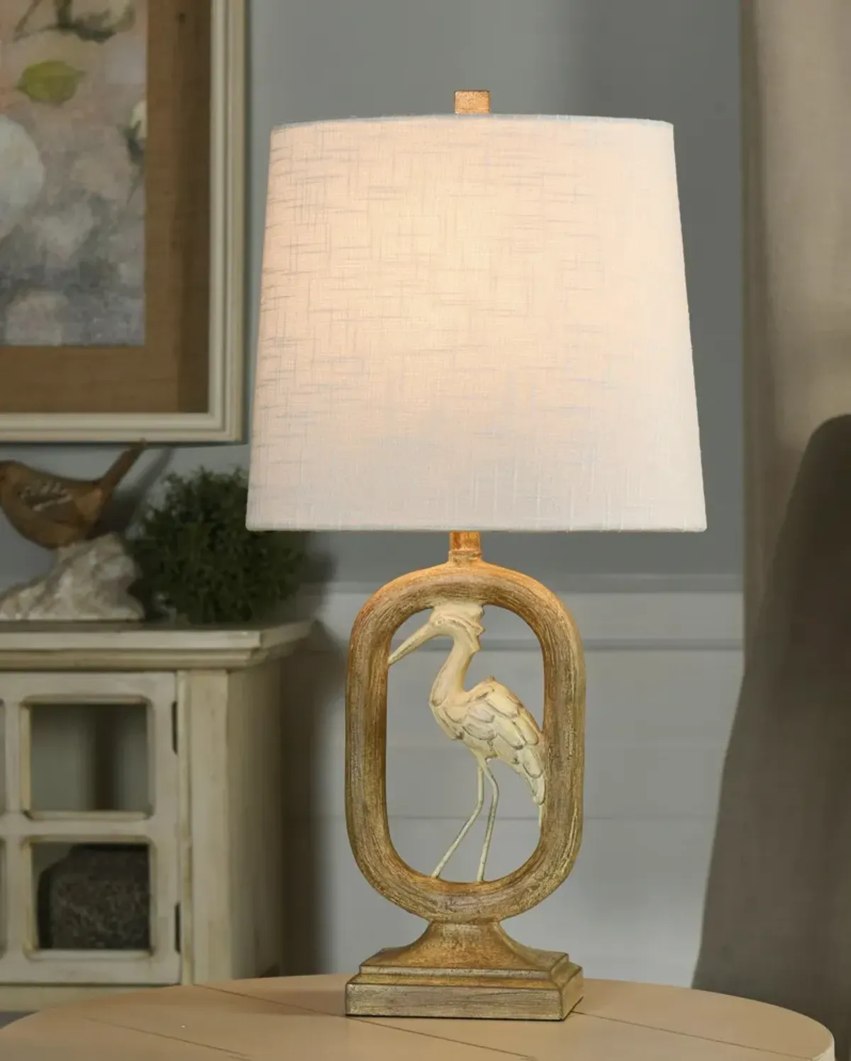 Crane Table Lamp