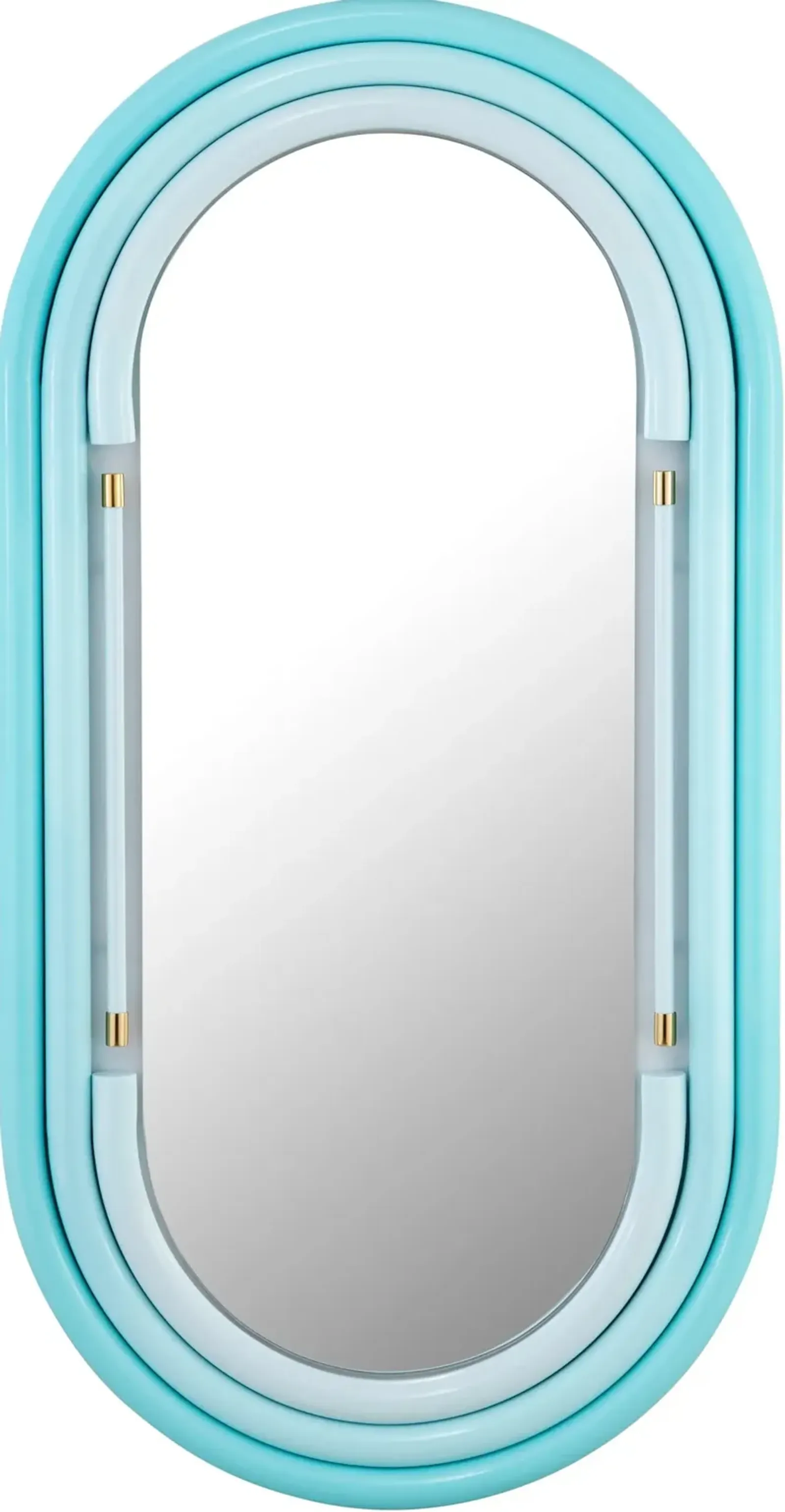 Carri Wall Mirror - Blue