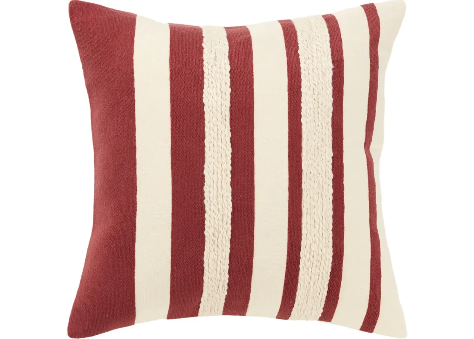 Glenfield 20" x 20" Accent Pillow - Wine