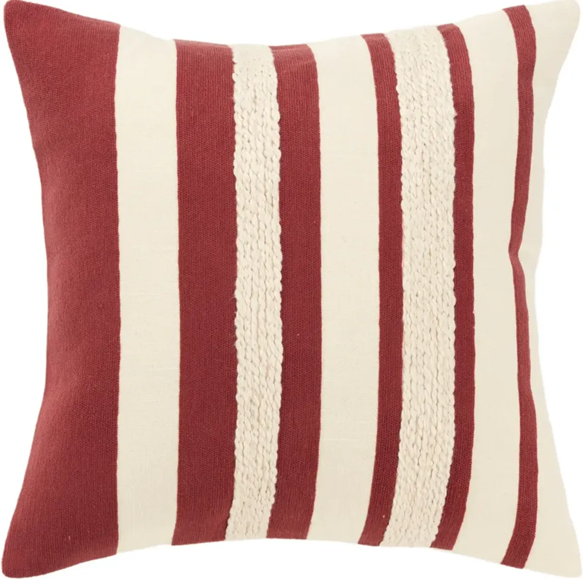 Glenfield 20" x 20" Accent Pillow - Wine