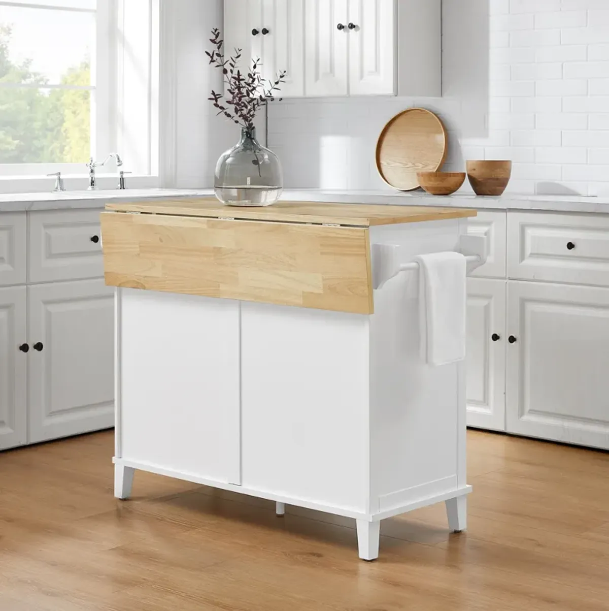 Cutler Drop-Leaf Kitchen Island