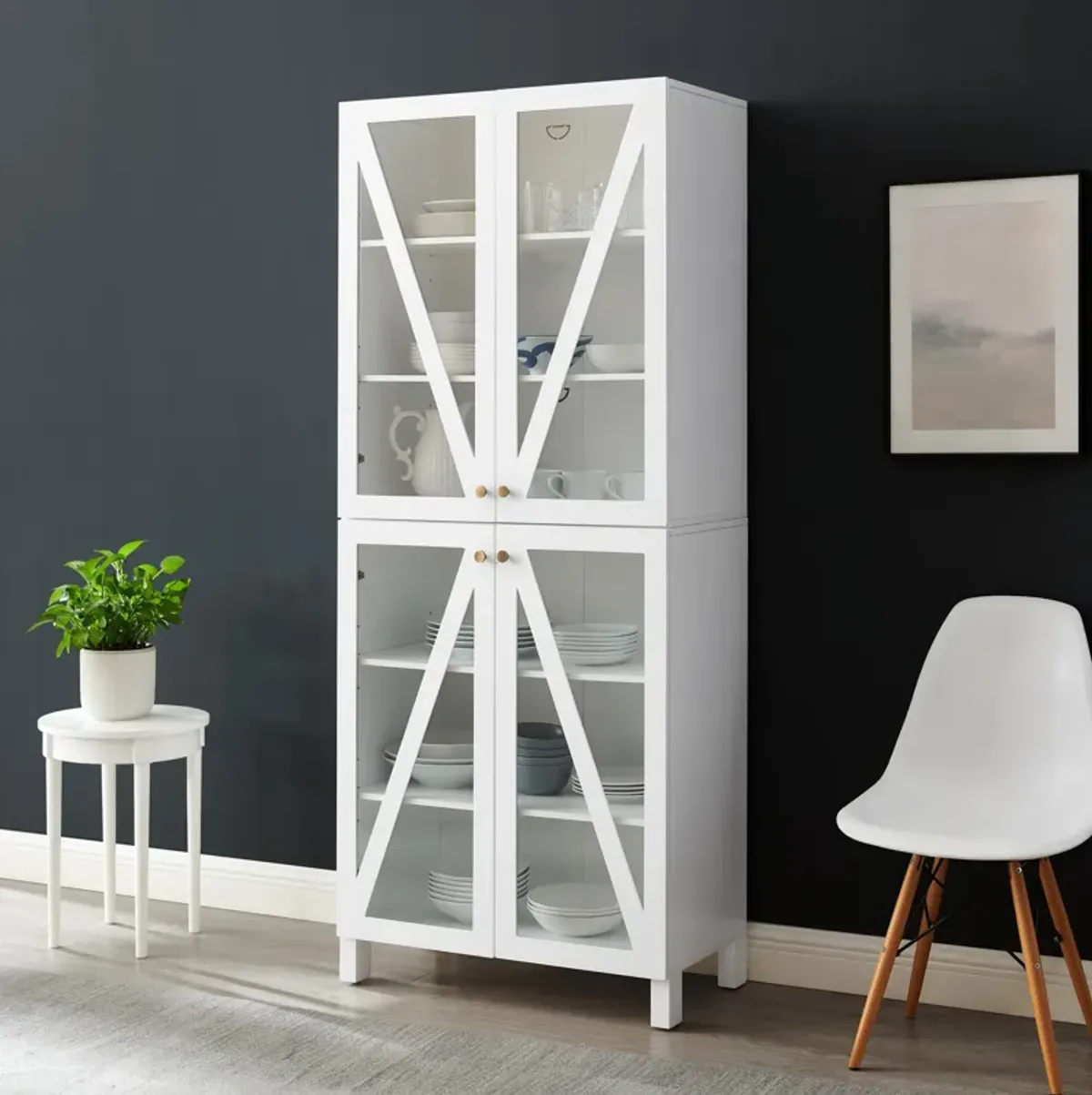 Cora Pantry - White