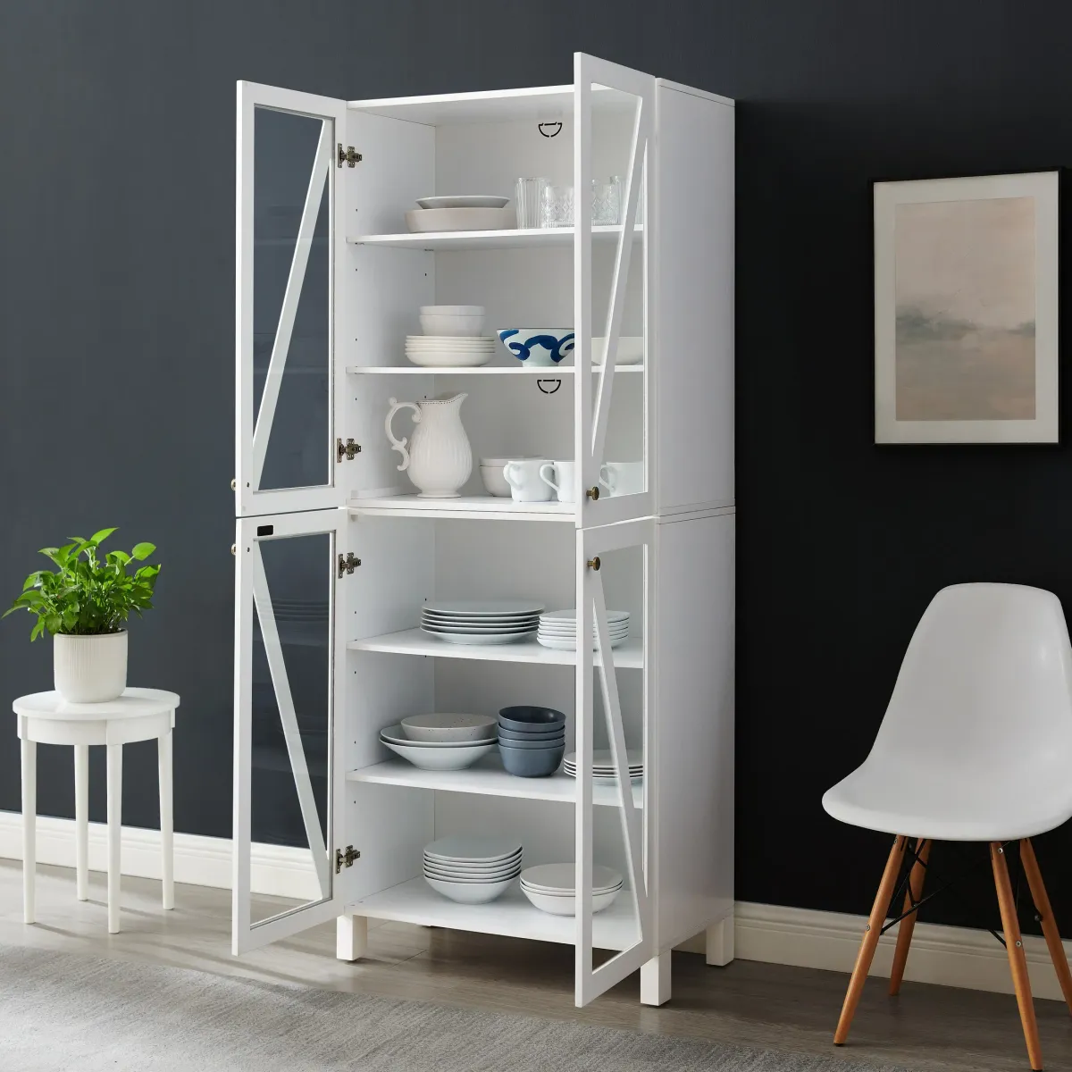 Cora Pantry - White