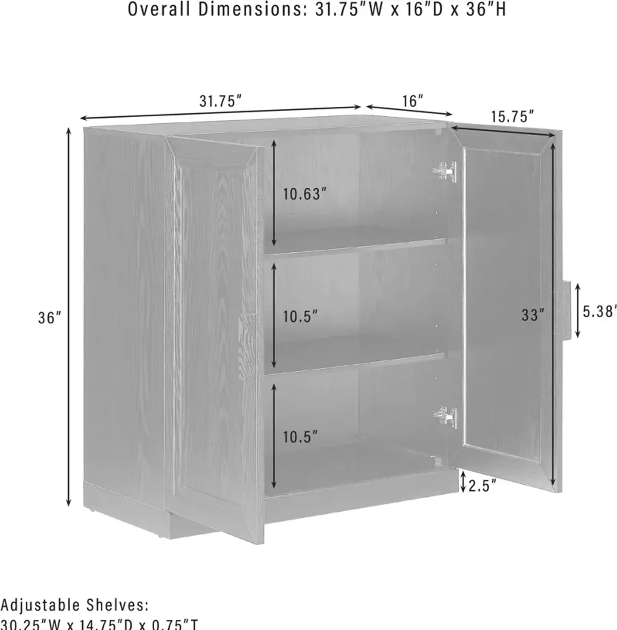 Whitney Stackable Pantry