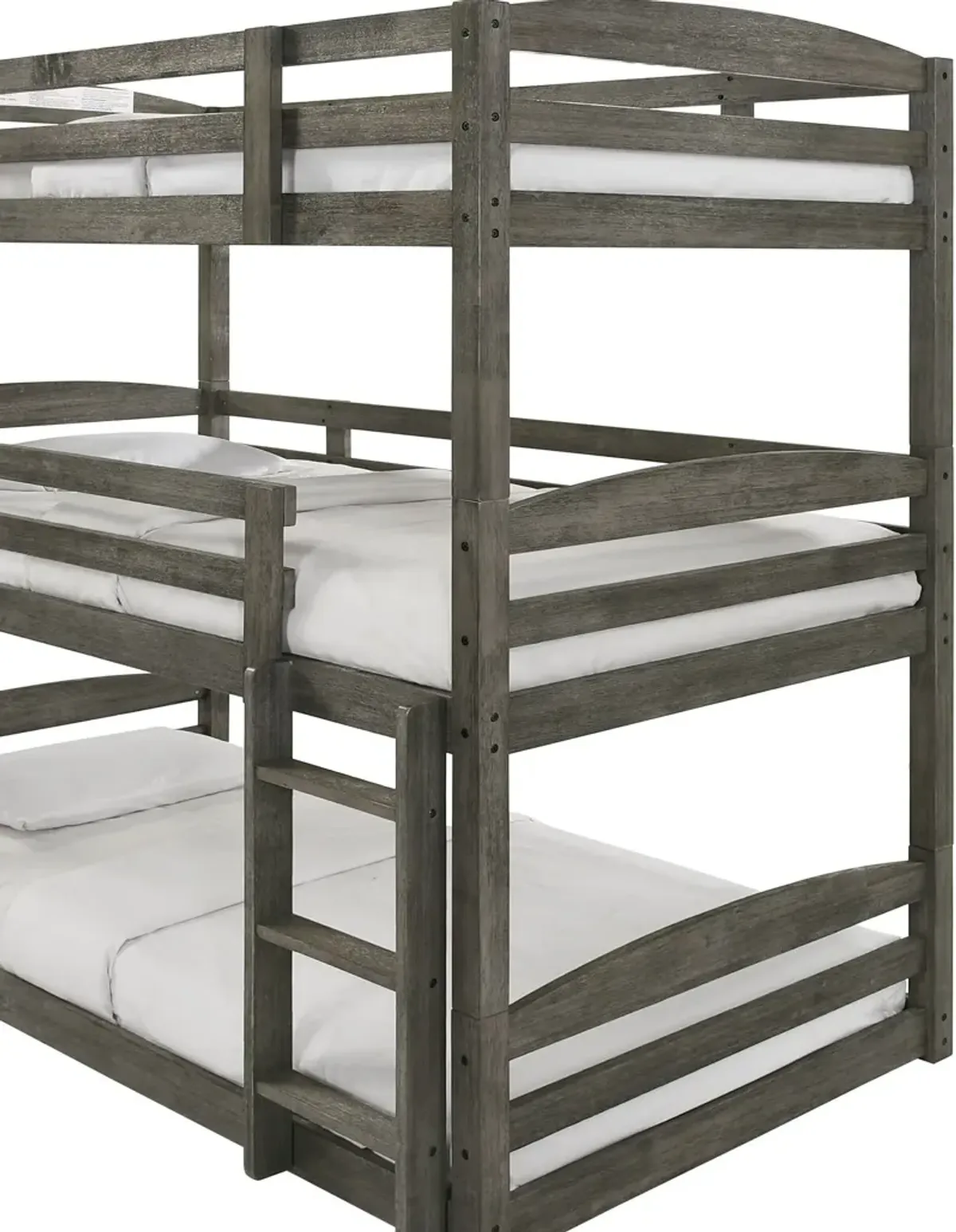 Ralphie Twin Triple Decker Bunk Bed