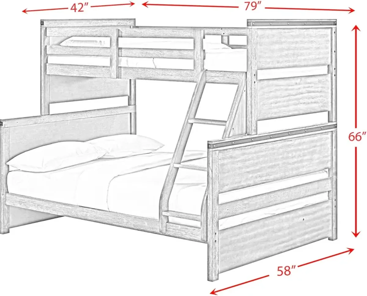 Danny Twin over Full Bunk Bed