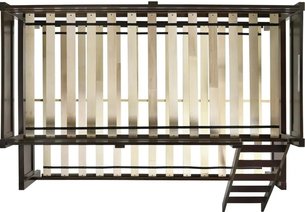 Bobby Twin over Full Bunk Bed - Brown