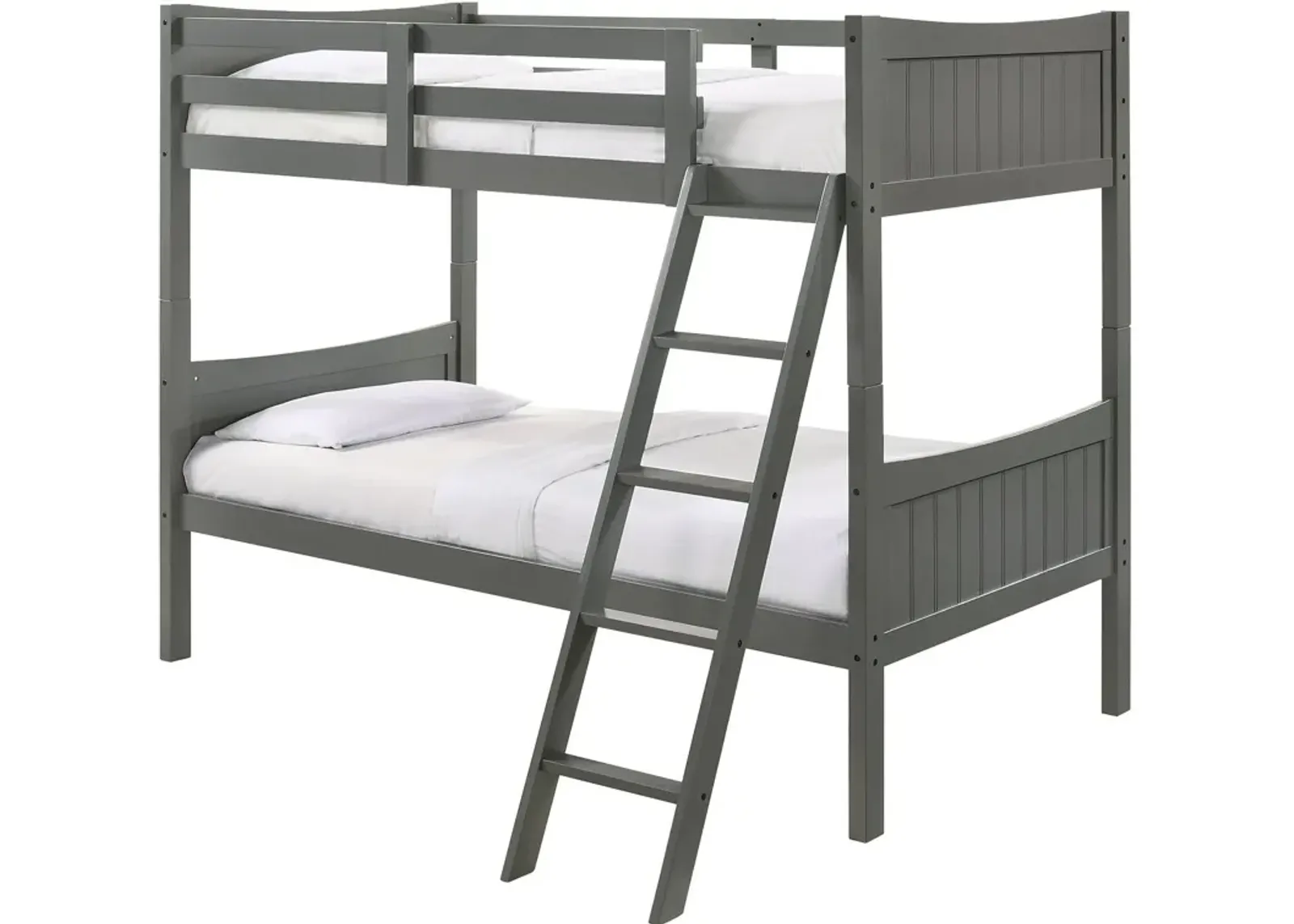 Bobby Twin over Twin Bunk Bed - Gray