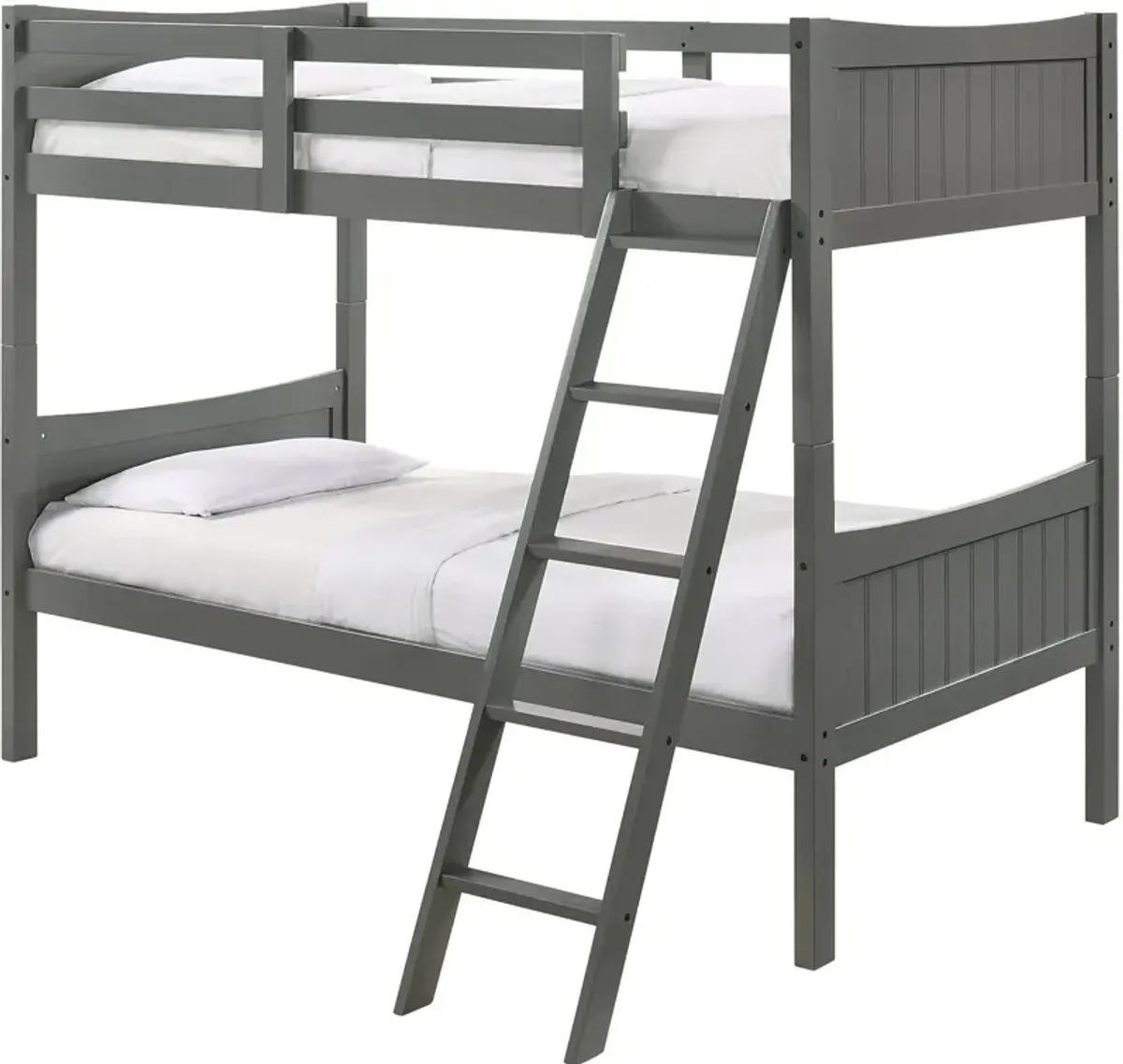 Bobby Twin over Twin Bunk Bed - Gray