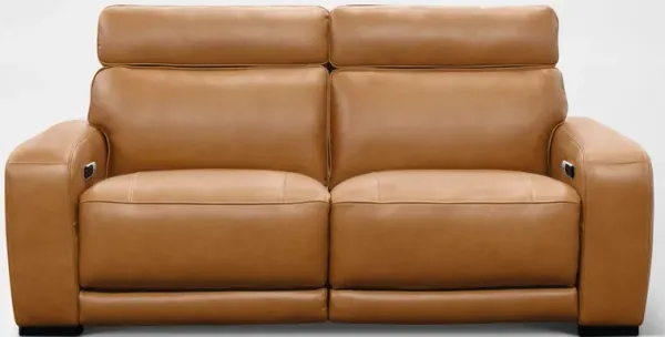 Summit Triple-Power 2-Piece Reclining Sofa with Immersive Sound - Tan