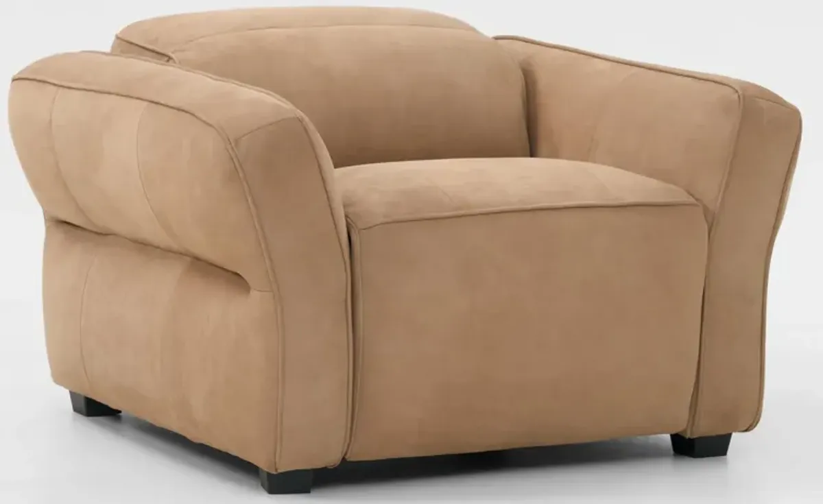Connor Dual-Power Recliner - Tan