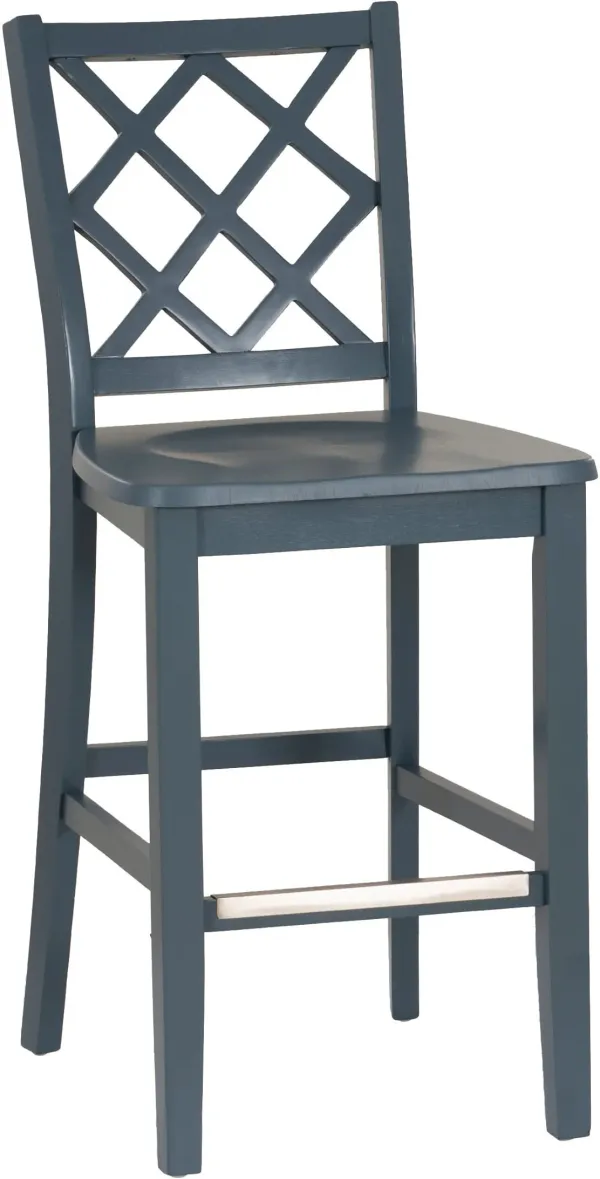 Candice Counter-Height Stool - Dark Gray