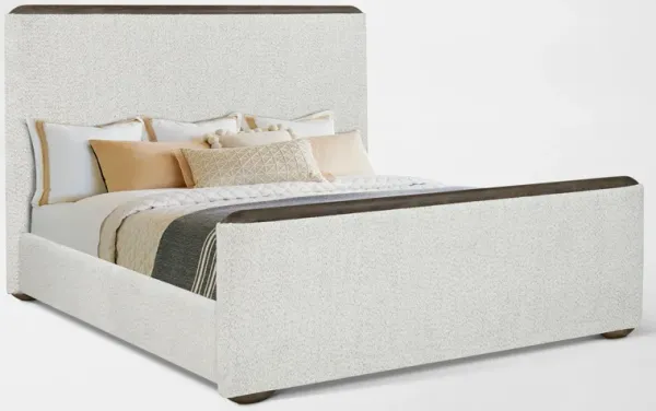 Tahoe Upholstered King Bed - Brown