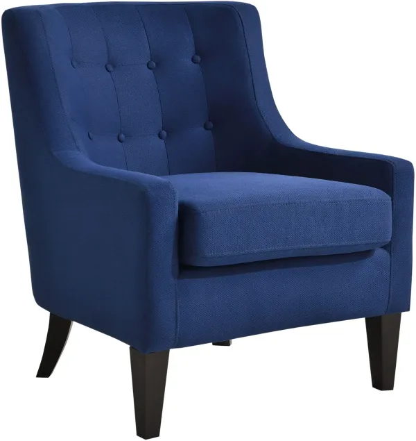 Eva Accent Chair - Dark Blue