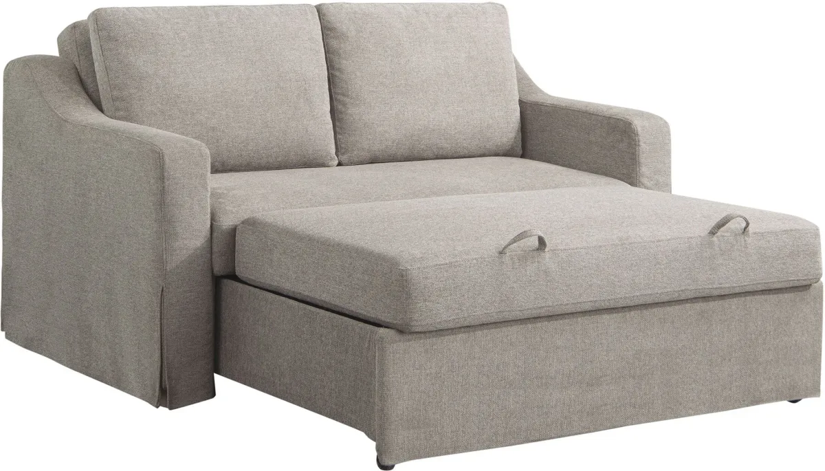 Serta Diana Convertible Loveseat - Flax