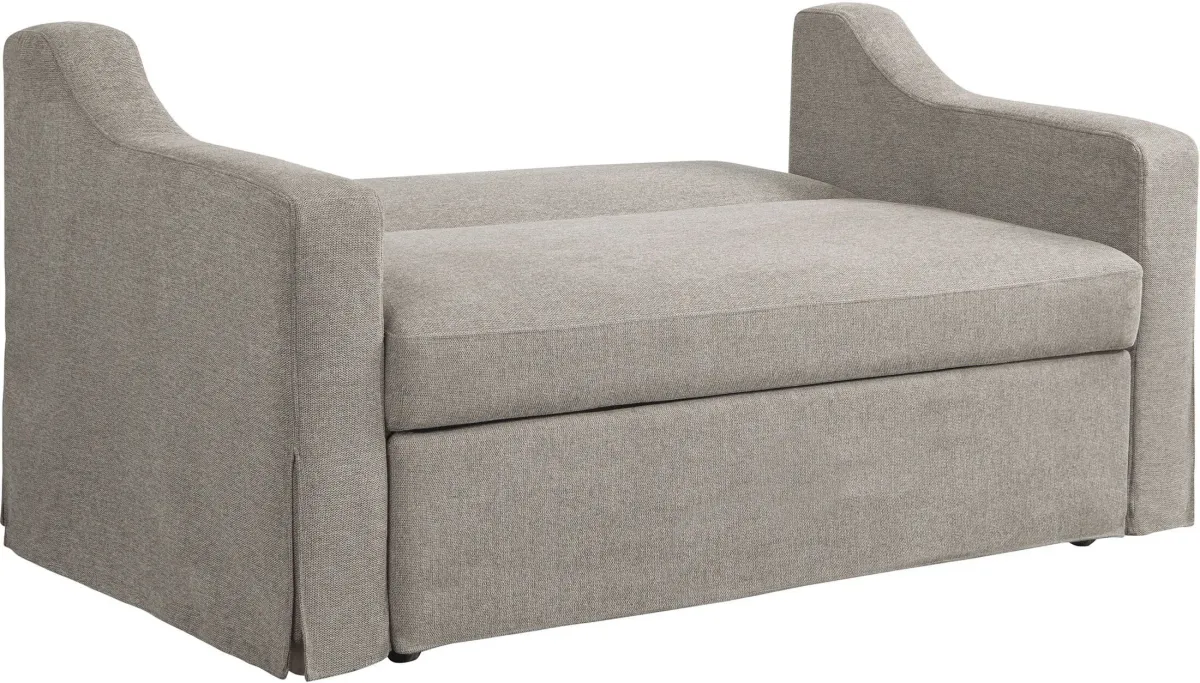 Serta Diana Convertible Loveseat - Flax