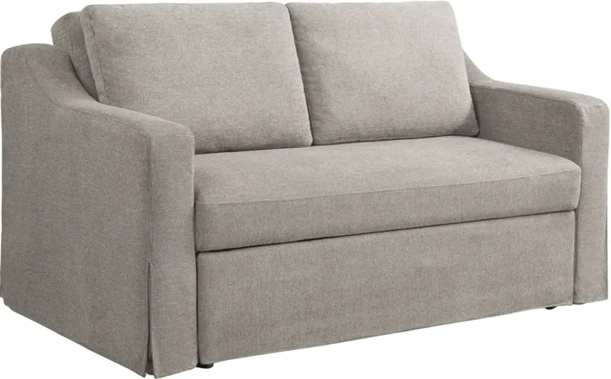 Serta Diana Convertible Loveseat - Flax