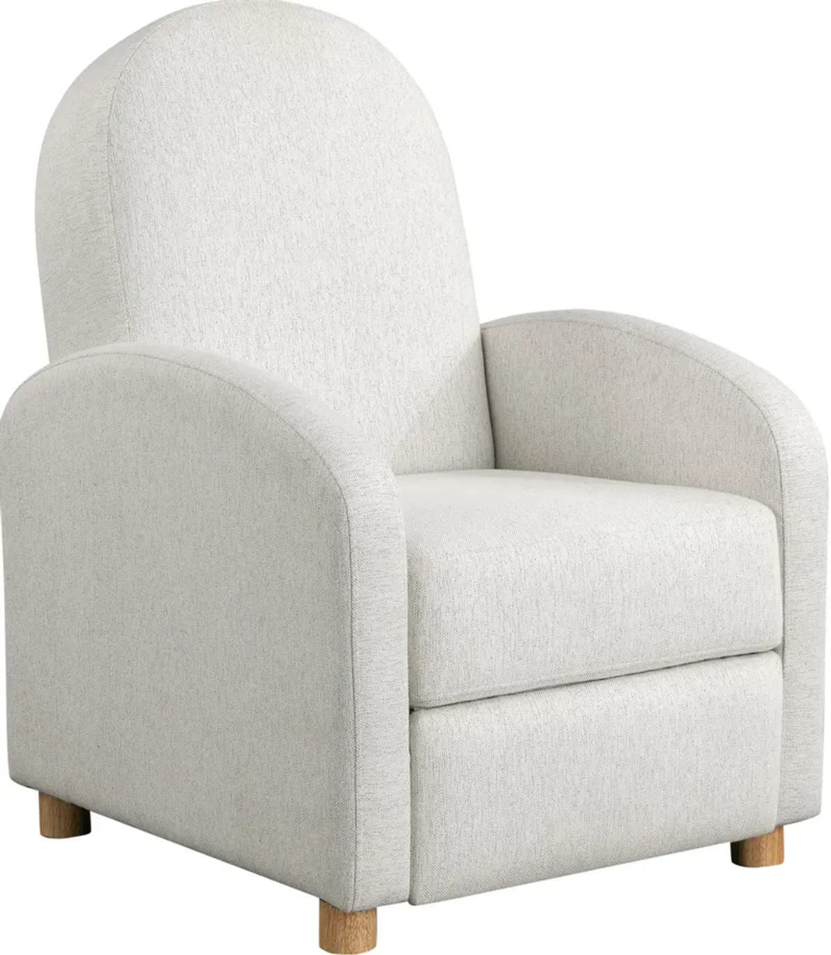 Gardena Push Back Recliner - Cream