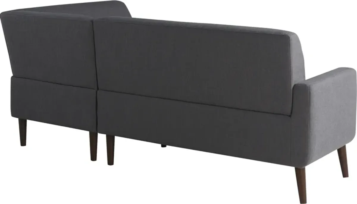 Cruz 2-Piece Sectional - Gray